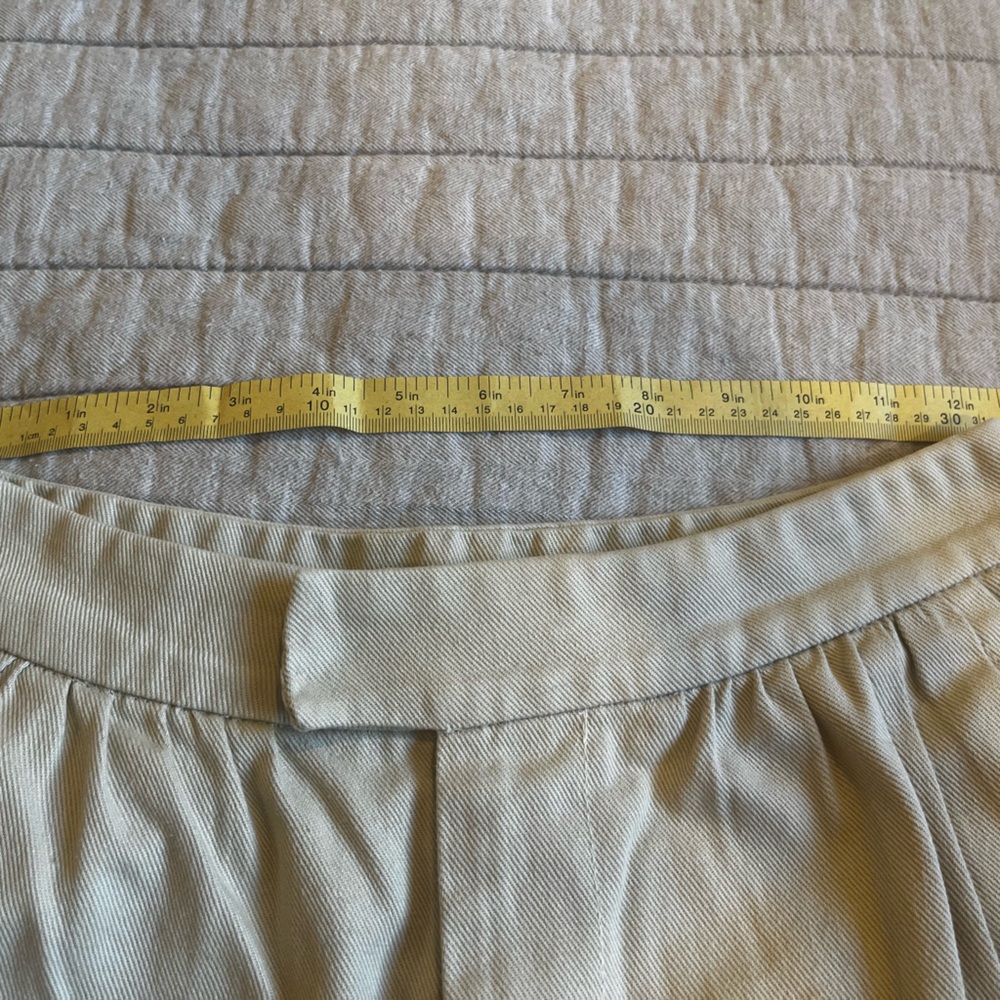 Warm NY custom palazzo pant in beige. Size: 26. Never worn. - Picture 7 of 11